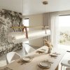 CEILING LAMP CHANDELIER REA APP1796-CP BRUSH GOLD