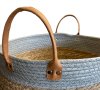 Natural boho-style basket YT21B-35