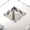 Ceiling LED Lamp Chandelier TOOLIGHT APP406-C Mirror Metal Cristal Square