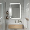 Mirror Rea Zone 80X60 Led Brush Nickel