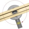 Linear drainage REA Neo Slim Mirror Gold Pro 50