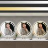MIRROR REA MMJ BLACK 100CM LED