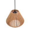 Pendant LED Lamp TOOLIGHT APP1150-1W Brown Black Metal Rope 60W