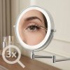 MIRROR REA GLOW CHROME LED