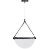 Pendant LED Lamp TOOLIGHT APP1075-CP Black Transparent
