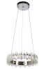 Pendant LED Lamp TOOLIGHT APP1041-CP Cristal + remote control Round 1-light point 44 W 39x39x10-102cm