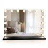 Mirror Rea Hollywood 58X45 Led Black