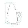 Wall lamp APP1423-1W
