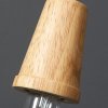 Pendant Lamp TOOLIGHT APP1183-1CP B Black Gold Metal Glass E27 1-light point