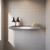 BATHROOM SHELF REA SF03-600 60CM BRUSH STEEL