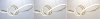 Pendant LED Lamp TOOLIGHT APP824-CP Modern Gold + remote control 1-light point 70 W 73x25cm