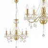 PENDANT CEILING LAMP TOOLIGHT EBT015-5CP GOLD