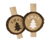 Christmas decoration set 8 wood tree KL-21X11