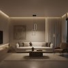 PENDANT CEILING LAMP TOOLIGHT LHJ085-2CP BLACK
