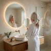 Mirror Rea R-8040 Led Transparent