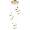 CEILING LAMP CHANDELIER TOOLIGHT G075-3CPR GOLD