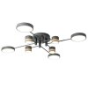 Ceiling LED Lamp Chandelier TOOLIGHT APP528-8C Grey + Remote Control 8-light points 79x79x11Cm