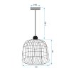 Lamp NATURAL APP1352-1CP 40 cm