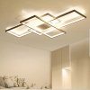 Ceiling LED Lamp Chandelier TOOLIGHT APP660 Modern White + Remote Control 3-light points 50x90Cm