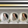 Bathroom LED Mirror REA MMJ 90cm Black