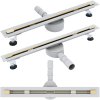 Linear drainage Rea Neo Ultra Slim Mirror Gold Pro 70