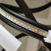 Pendant LED Lamp TOOLIGHT APP823-CP Modern Black + remote control 1-light point 70 W 73x25cm