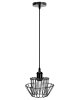 Pendant Lamp TOOLIGHT APP941-1CP KIT Black 36cm 1-light point E27 20x20x17-97cm