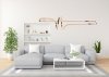 CEILING LAMP CHANDELIER TOOLIGHT LED G039-CP GOLD