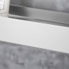 BATHROOM SHELF REA SF03-450 45CM BRUSH STEEL