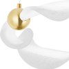 CEILING LAMP CHANDELIER TOOLIGHT LED G010-CP WHITE GOLD