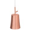 Pendant Lamp TOOLIGHT APP1036-1CP Rose-Gold 1-light point E27 13x13x26,5-107cm