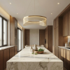 CEILING LAMP CHANDELIER REA G144-CP GOLD GOLD 40CM