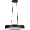 LAMP APP947-1CP ROUND BLACK 30cm