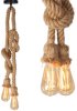 Pendant Lamp TOOLIGHT APP419-2CP Rope 1-light point E27 100cm
