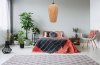 Pendant Lamp TOOLIGHT APP986-1CP Brown BOHO 1-light point E27 23x23x38-128cm