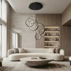 Hanging Ceiling Lamp Toolight App1921-Cp Black Led Black