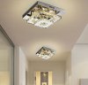Ceiling LED Lamp Chandelier TOOLIGHT APP410-C Mirror Metal Cristal Square