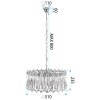 HANGING CEILING LAMP TOOLIGHT APP1718-CP GOLD