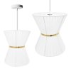 CEILING LAMP CHANDELIER TOOLIGHT APP1504-1CP WHITE
