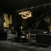 CEILING LAMP CHANDELIER REA G153-CP GOLD GOLD PLAFON