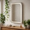 Mirror Rea Zone 80X60 Led Brush Nickel