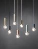 Pendant Lamp TOOLIGHT APP110 OSTI A Metal Pink E27 1-light point