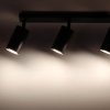 Pendant Lamp TOOLIGHT APP1243 SPOTS Metal Black GU10 3-light points