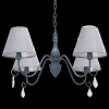 Pendant Lamp TOOLIGHT APP991-4CP Cristal 4-light points E14 80x80x36-100cm