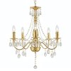 PENDANT CEILING LAMP TOOLIGHT EBT015-5CP GOLD