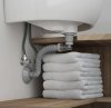 UNIVERSAL CLICK-CLACK WASHBASIN SIPHON REA FLOW BRUSH COPPER