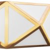 Ceiling Lamp Chandelier TOOLIGHT APP1238 Aluminium - Plastic White - Gold E27 3-light points