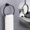 Bathroom hanger REA Black MIST 05