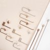 BATHROOM HANGER REA 9711A PRISM BRUSH COPPER