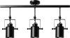Pendant Lamp TOOLIGHT APP487-3C SPOT 3 Black 3-light points E27 10,5x70x38cm